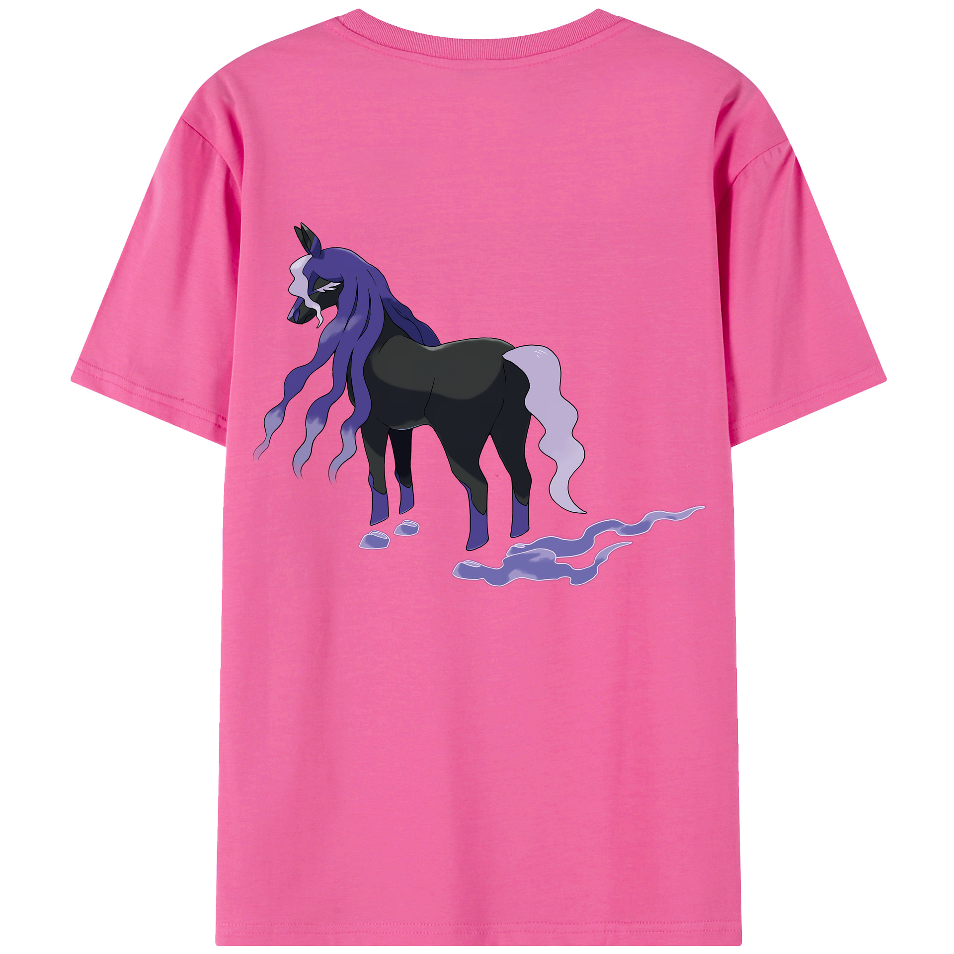 （画像用） ポケットモンスター Pokémon レディース半袖Tシャツ(バックプリント)